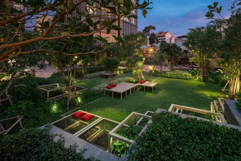Downtown Chic Condo Rooftop Pool #En797 Pattaja Kültér fotó